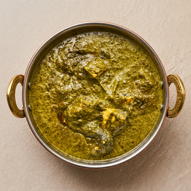 Palak Paneer.