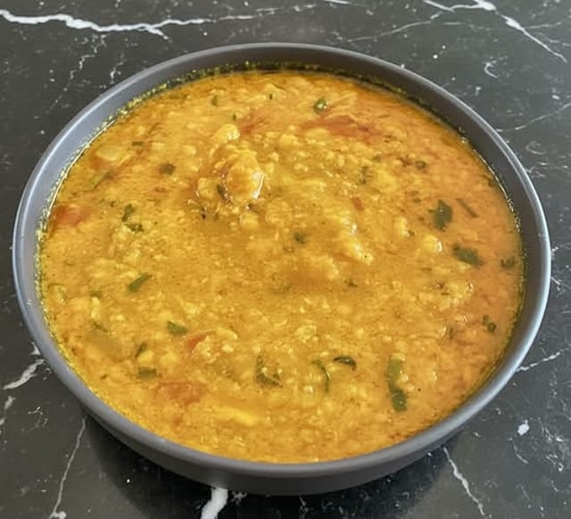Chicken Dhansak.
