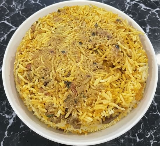 Lamb Biryani.
