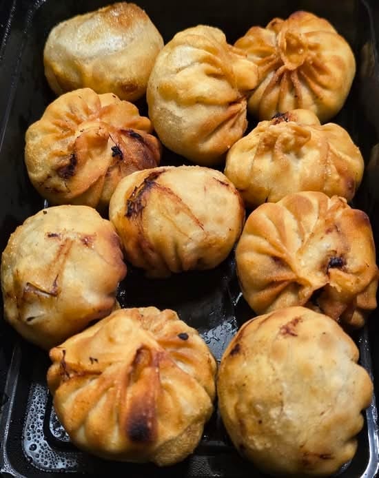 Fried Yak Momo.