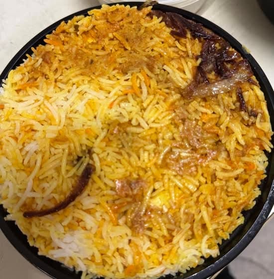 Goat Biryani.