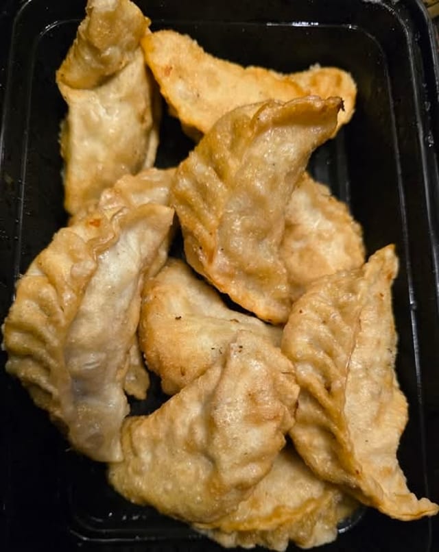 Fried chicken Momo.